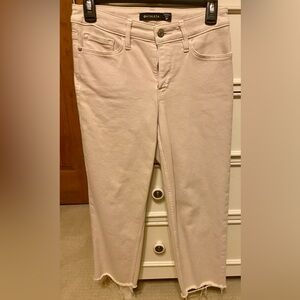 Athleta Tan Ankle Cropped Jeans Soft Fabric